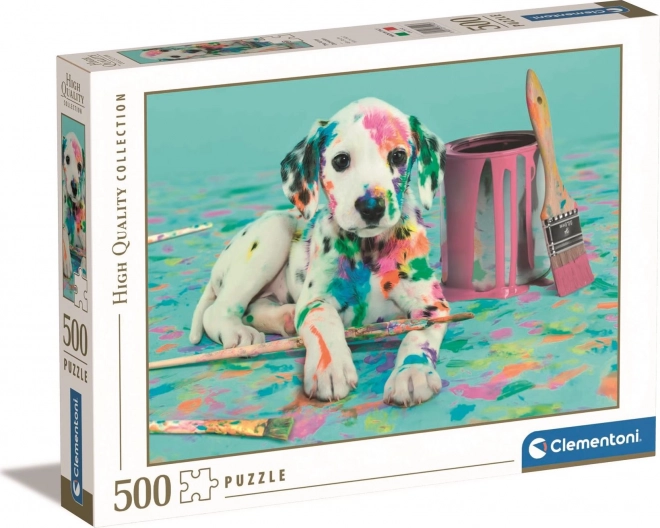 Puzzle 500 Teile lustiger Dalmatiner