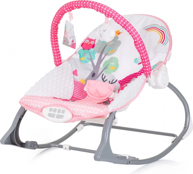 Chipolino Baby-Wippe Melody Pink