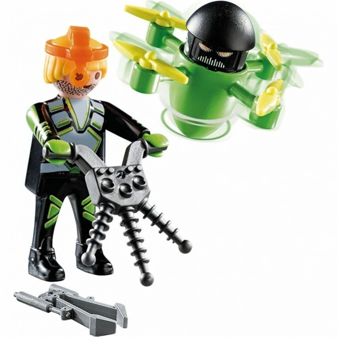 Playmobil Agent mit Drohne