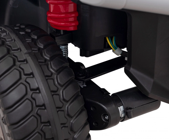 Auto Pick-Up Speed 900 pro Kinder schwarz + Allradantrieb 4x4 + bewegliche Pumpe + Kofferraum + Fernbedienung + Schaufel + LED-Audio
