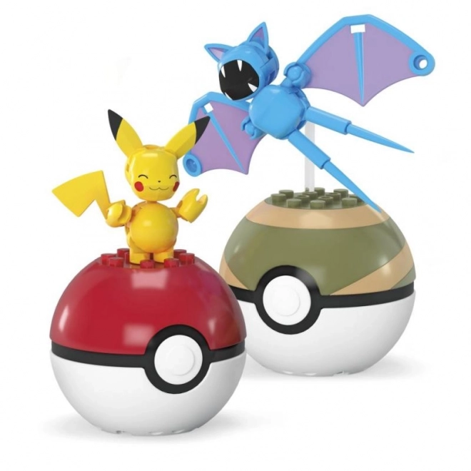 Pokémon Pokéball Doppelpack Pikachu und Zubat