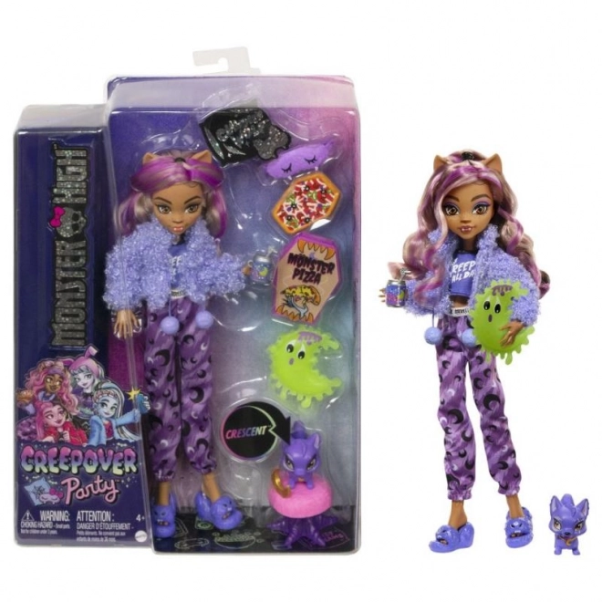 Monster High Creepover Party Puppe Clawdeen