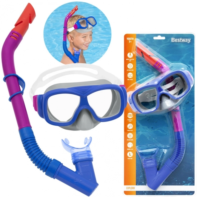 Bestway Hydro Swim Schnorchel-Masken-Set für Kinder