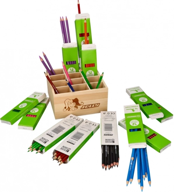 Supersticks Classic Set in Holzkiste, 144 Stk.