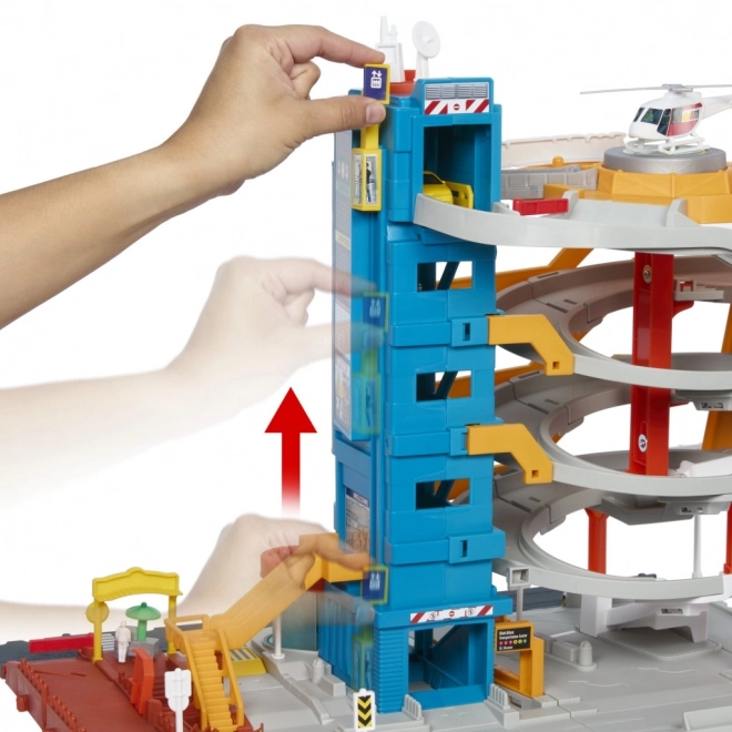 Action Drivers Parkhaus mit Fahrzeugen Set