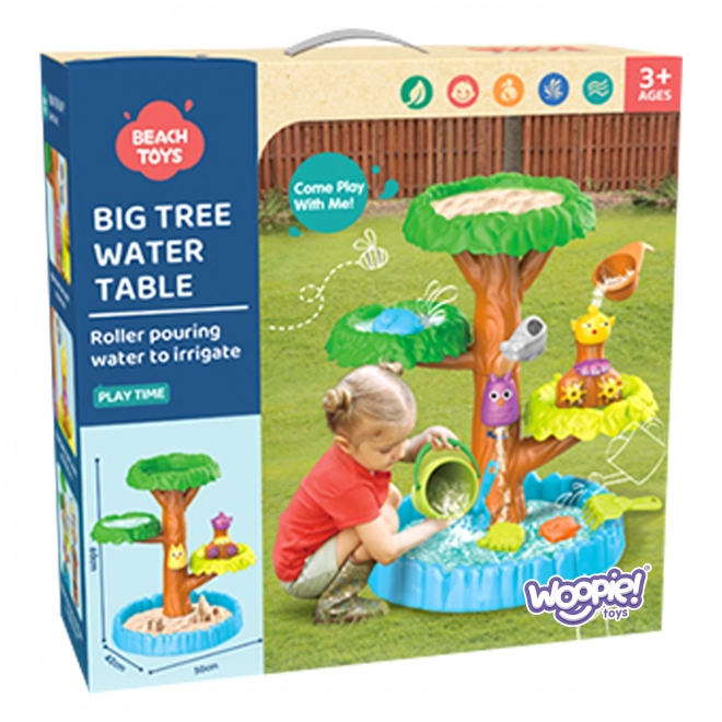 Woopie Wasser Spieltisch 2in1 Lustiger Baum