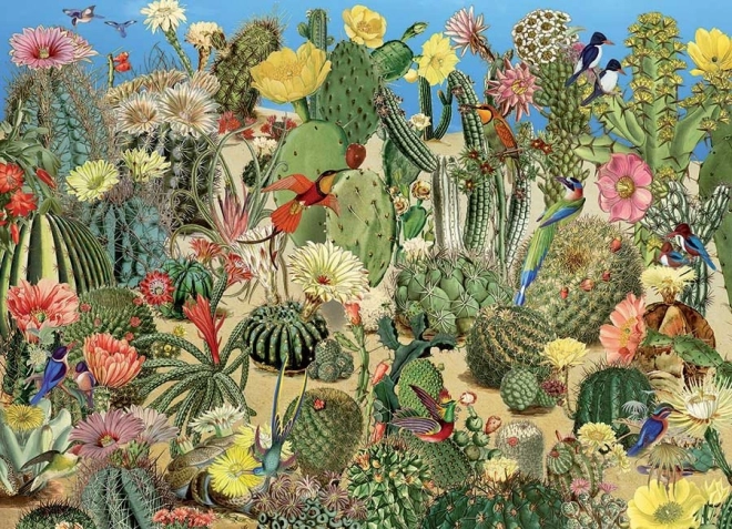 Puzzle COBBLE HILL Kakteengarten 1000 Teile