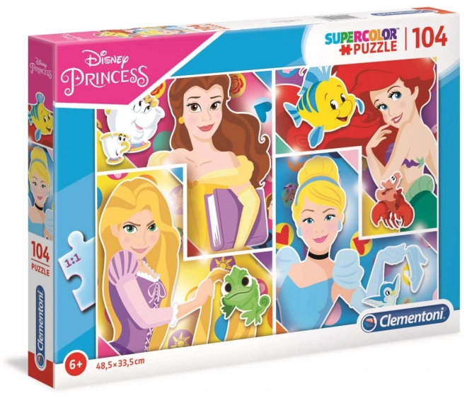 Puzzle Disney Prinzessinnen SuperColor 104 Teile