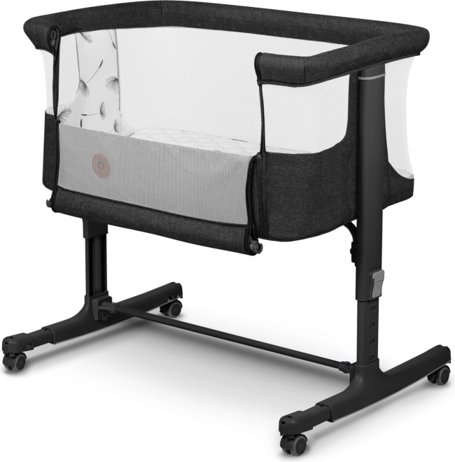 Lionelo Babybett Aurora 3-in-1 Grau Graphit