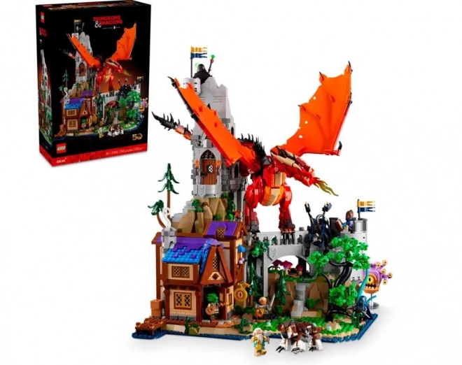 Lego Ideen Dungeons & Dragons Die Geschichte des Roten Drachen