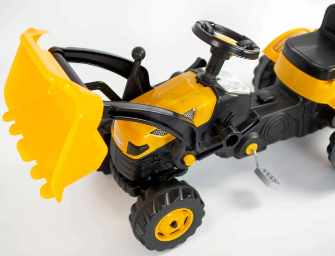 Trettraktor mit Bulldozer Woopie