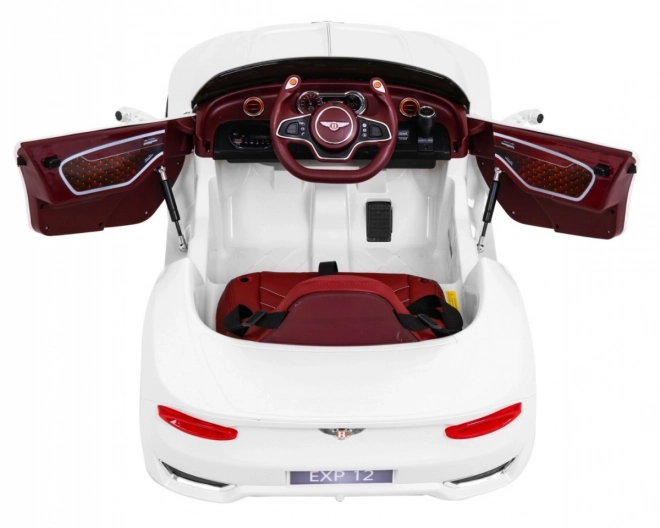 Elektrisches Auto Bentley EXP 12 Lackiert Weiß