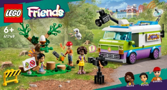 LEGO Friends Journalistenwagen