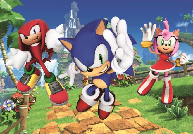 Sonic Puzzle 104 Teile