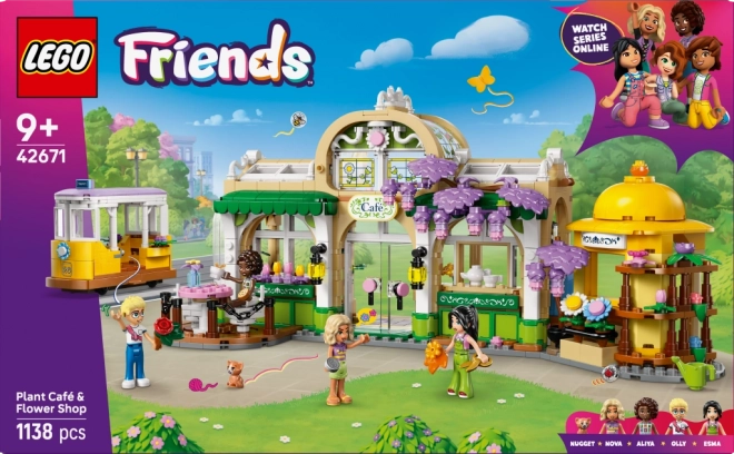 LEGO Friends Café und Blumengeschäft
