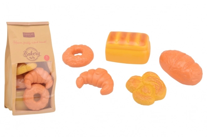 Plastikbrötchen im Beutel