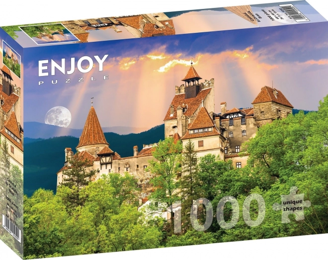 ENJOY Puzzle Draculas Schloss Bran Rumänien 1000 Teile