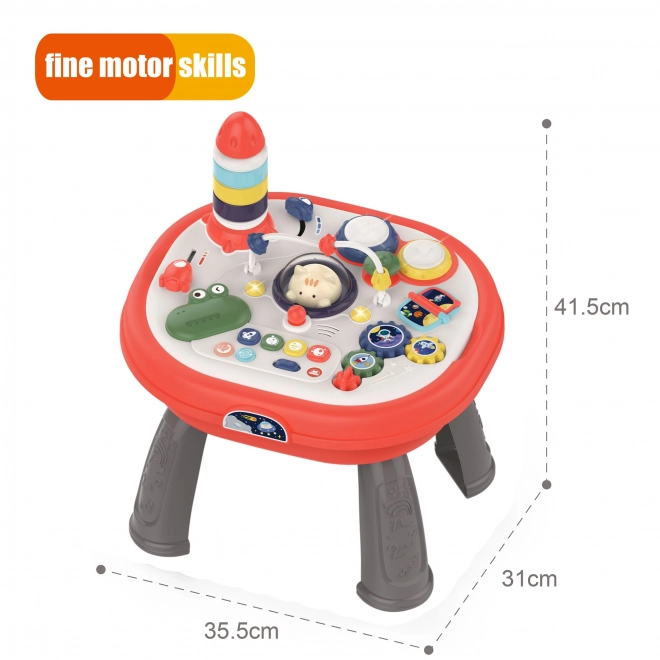 Interaktiver Lernspieltisch Weltraum WOOPIE