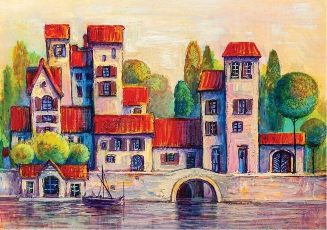 Puzzlespiel Natürliches Stadt 1000 Teile