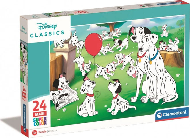 Puzzle Disney 101 Dalmatiner Maxi 24 Teile