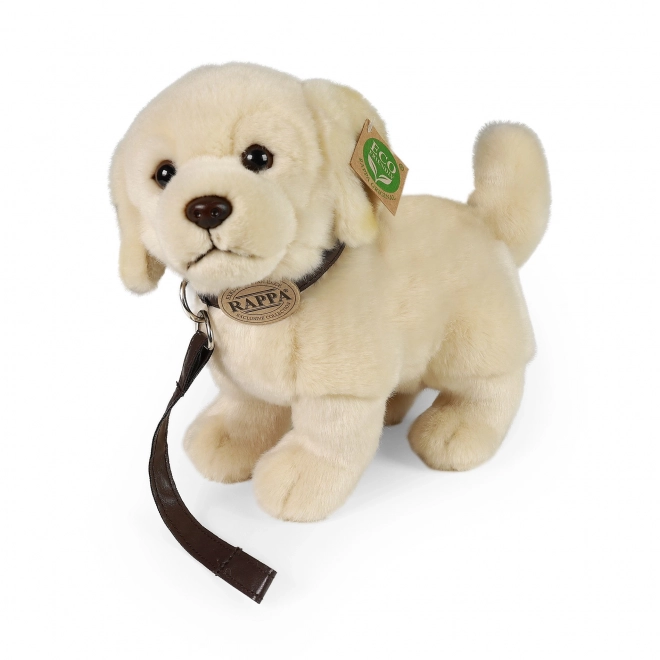 Plüschhund Golden Retriever mit Leine 25 cm