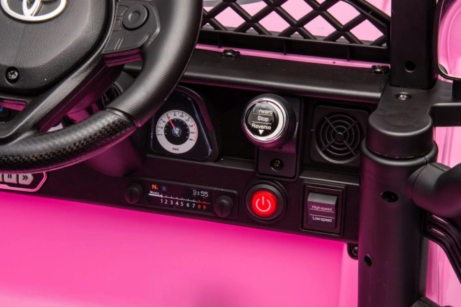 Elektrisches Kinderauto 4x4 - Rosa Toyota FJ