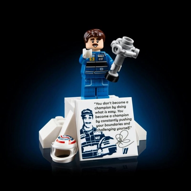Lego Icons Williams Racing FW14B mit Nigel Mansell