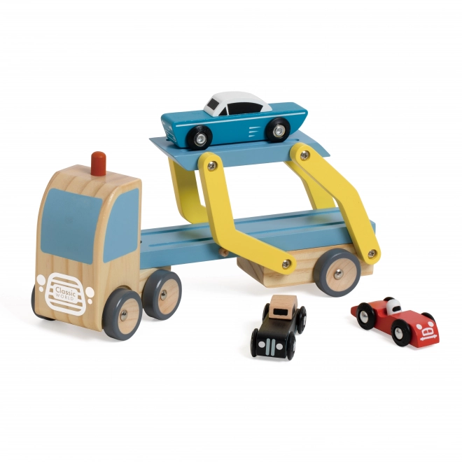 Holztransporter Classic World Spielset