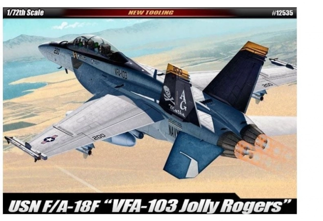 Plastikmodell F/A-18F USN VF-103 Jolly Rogers