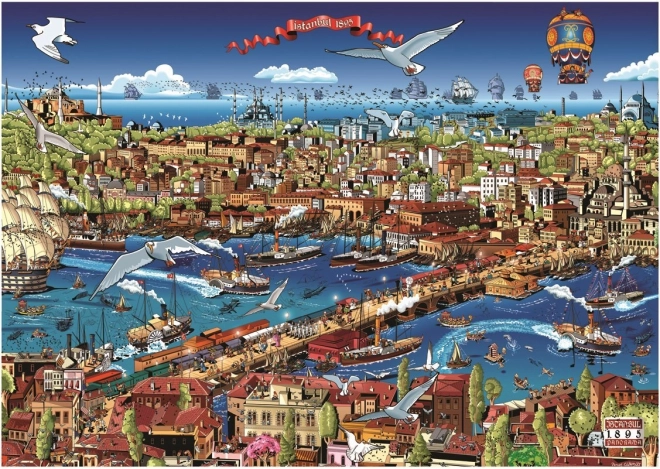 Puzzle Istanbul 1895 3000 Teile