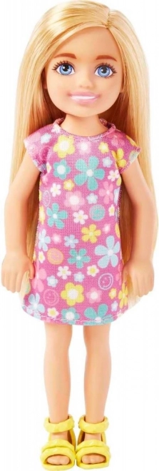 Barbie Chelsea Puppe im Blumen Kleid