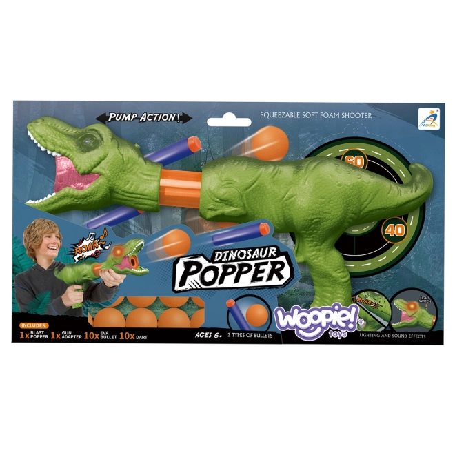 Automatische Dino-Schießspielzeug von WOOPIE