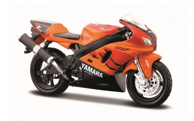 Yamaha YZF-R7 Modellmotorrad mit Standfuß im Maßstab 1:18