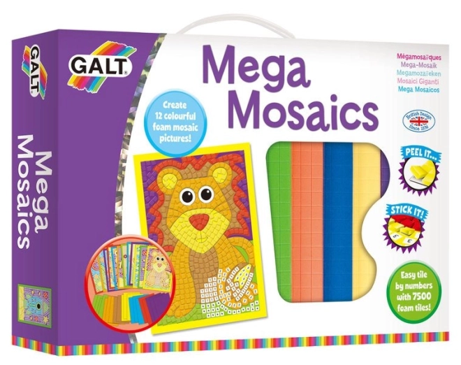 Kreatives Mosaikset für Kinder
