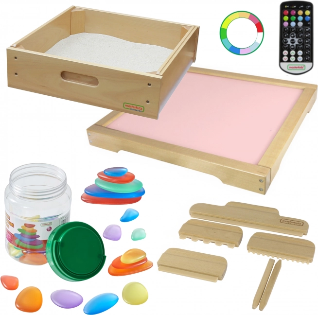 LED-Lichtpaneel mit Fernbedienung von Masterkidz