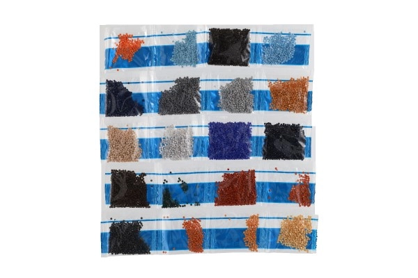 Reiche Palette an bunten Steinen