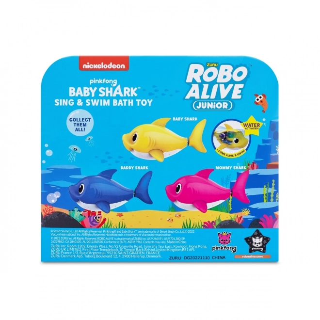 Robo Alive Junior Schwimmender Roboterhai Blau