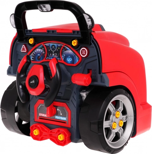 Realistisches Armaturenbrett mit Geräuschen