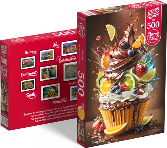 Puzzle Verrückter Kuchen 500 Teile