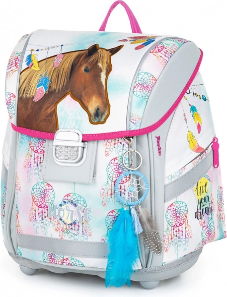Premium Light Schulrucksack mit Pferdemotiv