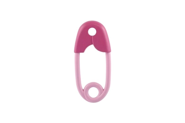 Rassel-Spielzeug für Babys - Kunststoff, 12cm, Rosa