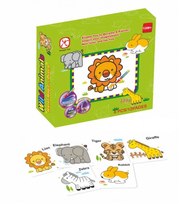 Malset Puzzle Tiere