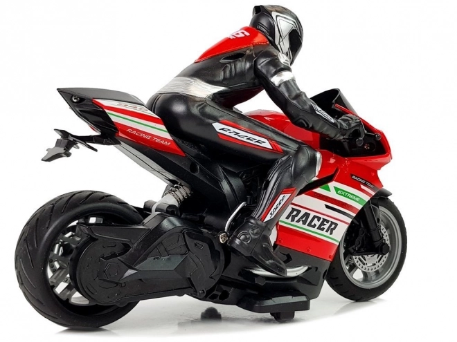 Ferngesteuertes Rennmotorrad 2.4G Rot