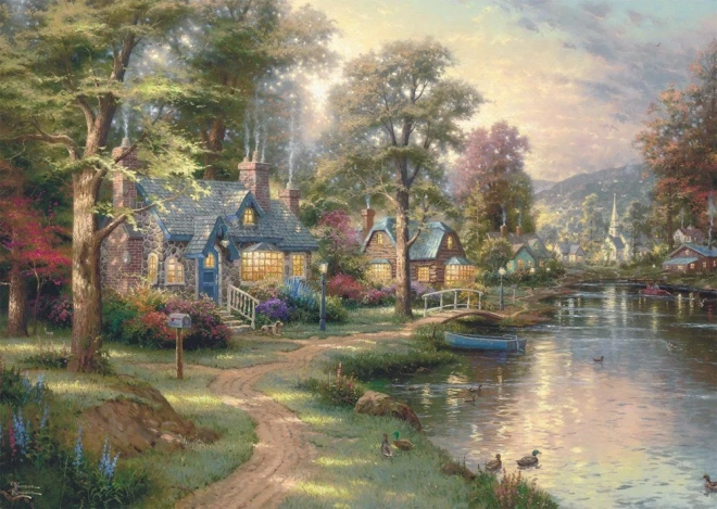 Schmidt Holzpuzzle Heimatsee 1000 Teile