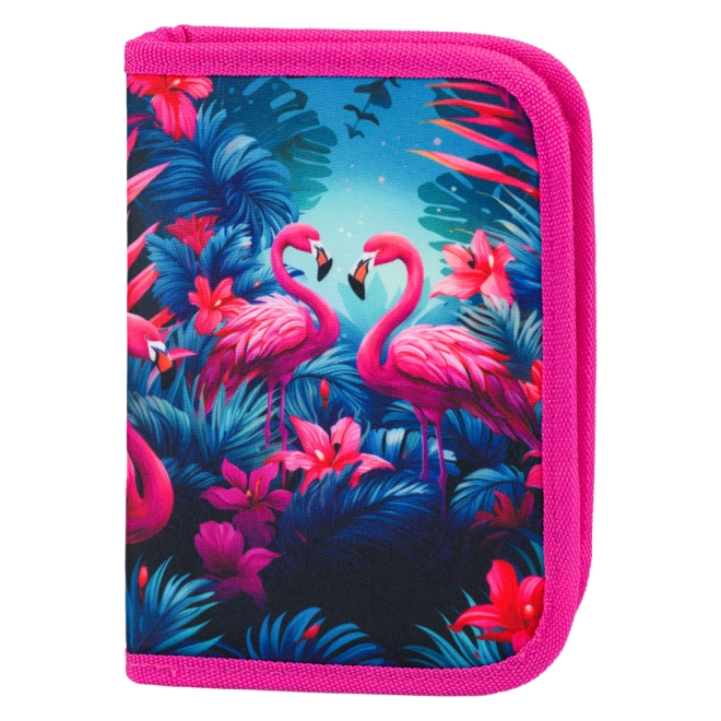 Tropisches Design mit Flamingos