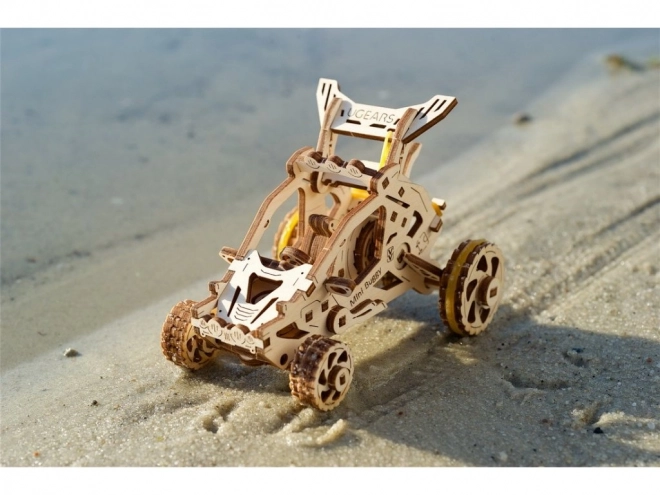 Ugears 3D Holzmechanisches Puzzle Mini Buggy