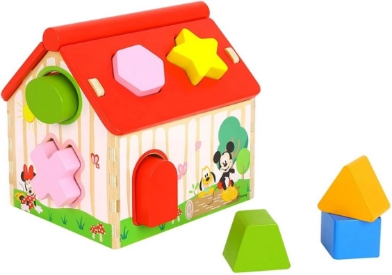 Holz-Einsteck-Häuschen mit Disney-Motiv