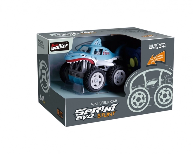 Mini RC Hai Auto Blau