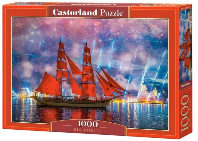 Puzzle Rote Fregatte 1000 Teile