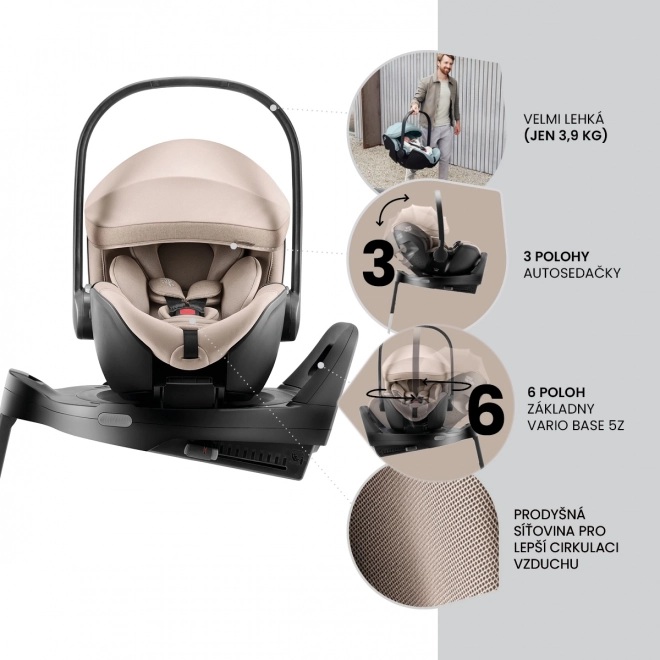 Autositz Baby-Safe Britax Römer Pro Vario Base 5Z Nachtblau